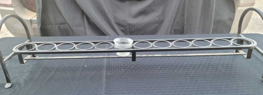 Black Votive Holder